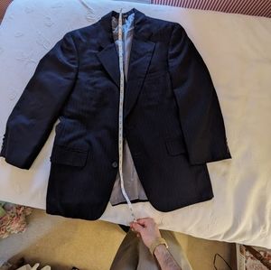 Paul Stuart pinstripe blazer sport coat 42 regular